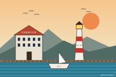 Small sample image, 240 × 160, before upscaling